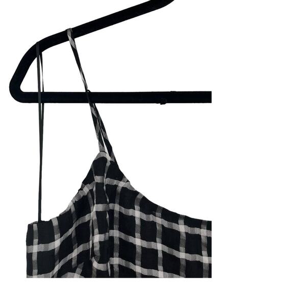 Dress the Population dress Kallan grid pattern minidress black Large L - Picture 3 of 5